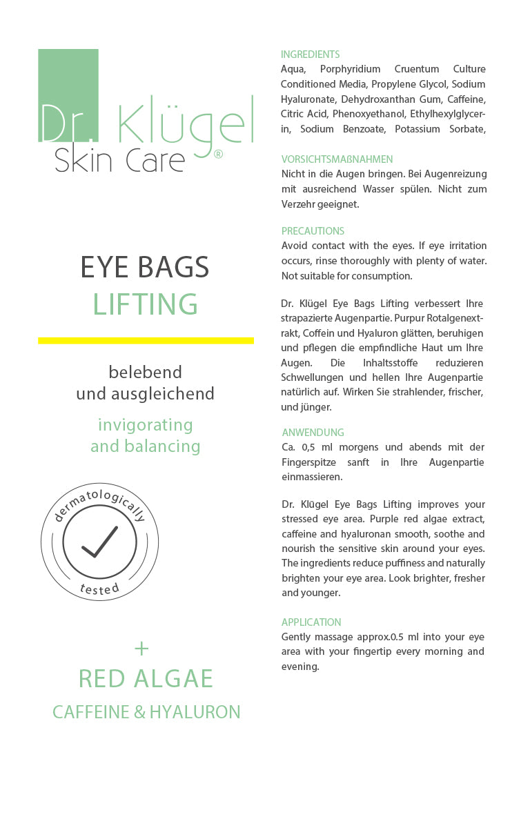Tränensäcke Lifting Gel